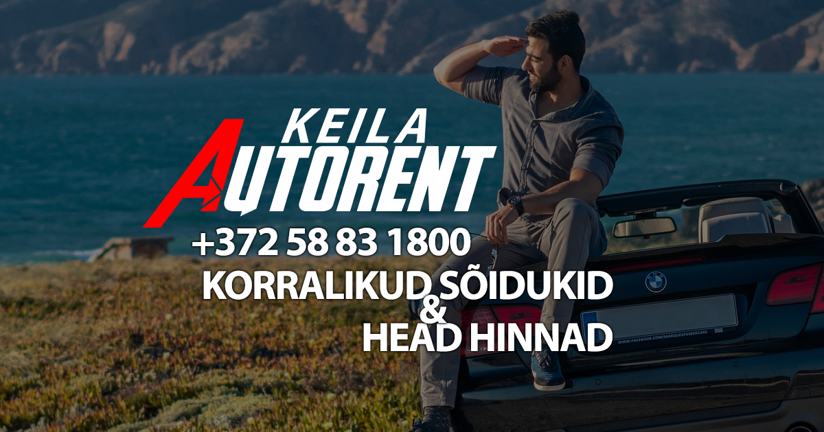 Keila Autorent - Sõidukite ja Lisavarustuse rent!